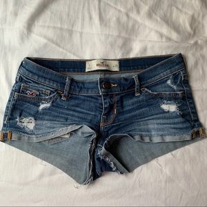 Hollister low rise shorts